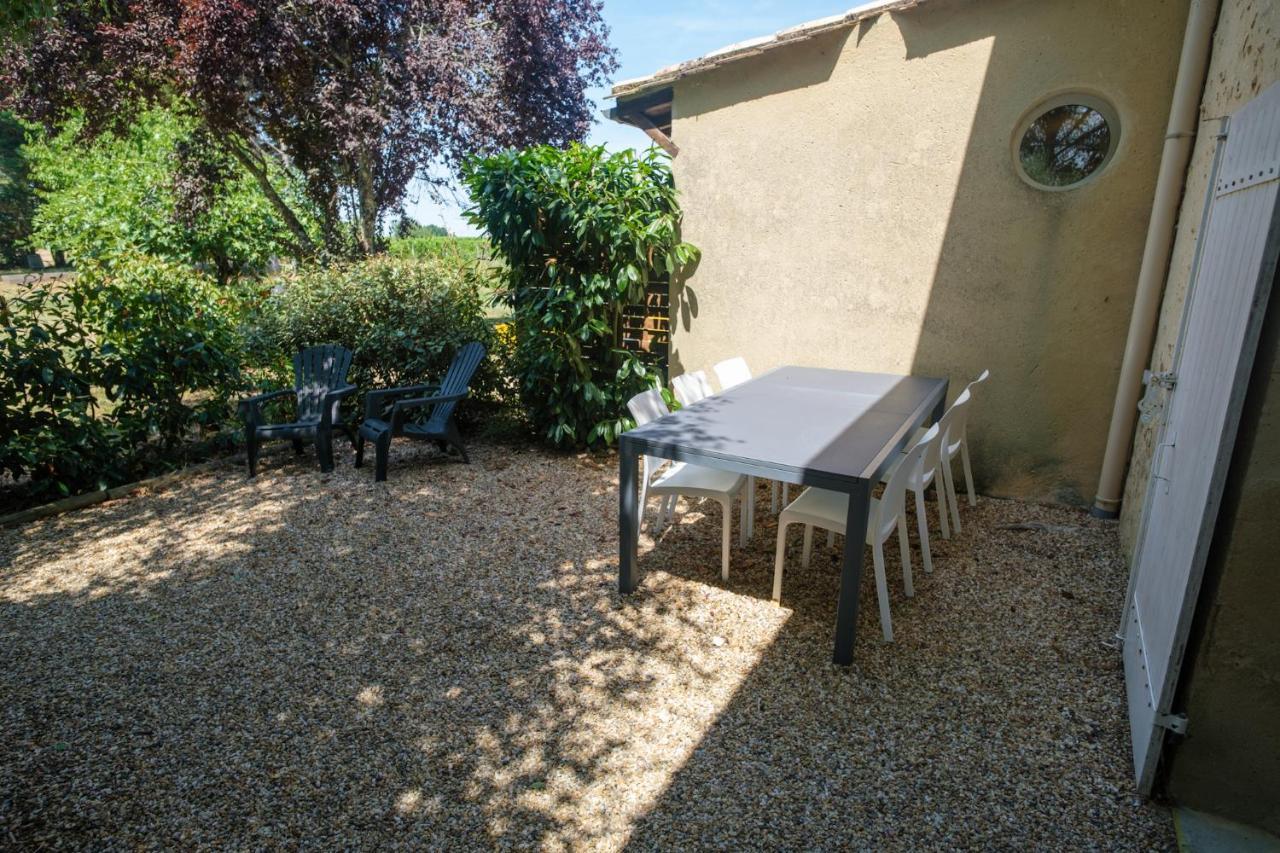 Gites Le Mathelin Lamothe-Montravel Exterior foto